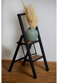 WENKO 50482100 - Schodíky ALU-DESIGN 44x101 cm čierne