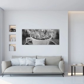 Obraz - Šálka prírody (120x50 cm)