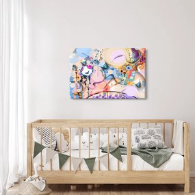 Obraz - Rozprávková abstrakcia (90x60 cm)