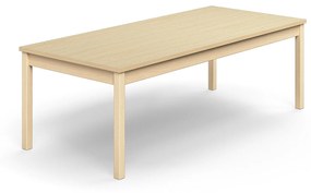 Stôl DECIBEL, 1800x800x590 mm, akustický HPL - breza