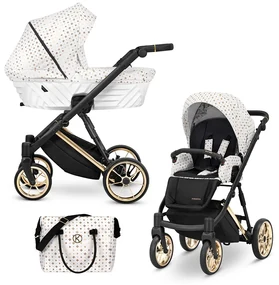 Kočík Kunert Ivento Premium 2v1 - white style