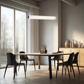 Argon 8628 - LED Luster na lanku HAMPTON LED/60W/230V 3000K 80 cm čierna