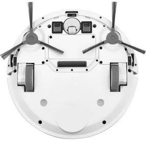 Sencor - Robotický vysávač s mopom 2v1 18W/1500 mAh biela + diaľkové ovládanie