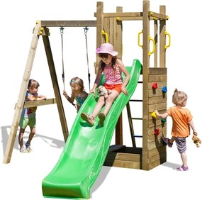 Marimex | Detské ihrisko Marimex Play Basic 004 + zelená šmykľavka | 11640190