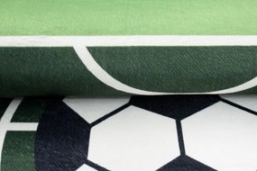TA Koberec JXH-301 FLANNEL PRINTED Zelený Obdĺžnikový Rozmer: 140x200 cm