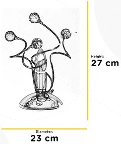ONLI - Stolná lampa TRILLY 1xE14/6W/230V