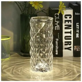 Rose Diamond Stolná dotyková lampa 21 cm