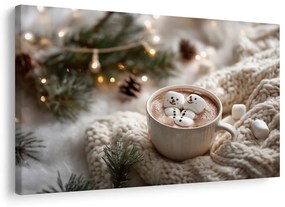 Obraz vianočná pohoda s kakaom