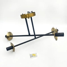 Brilagi - Prisadený luster MALIVA 4xE14/15W/230V zlatý