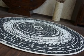 Koberec kruh SIZAL FLAT 48756/960
