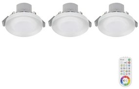 Výrobce po 1 ks SADA 3x LED RGB Stmievateľné podhľadové svietidlo ARGON LED/7,3W/230V + DO JE1295831