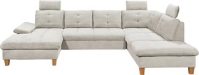 XXXLutz SEDACIA SÚPRAVA, textil, béžová MID.YOU - Sedačky - 002220054204