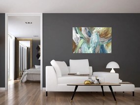 Obraz - Abstraktné maľba postavy (90x60 cm)