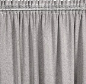 ZÁVES NA PÁSKE ERIS 140X270 CM TMAVOBÉŽOVÁ