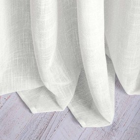 Záclona s krúžkami FROST biela 140x250 cm