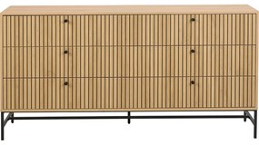 Komoda Albany 157 cm dub přírodní