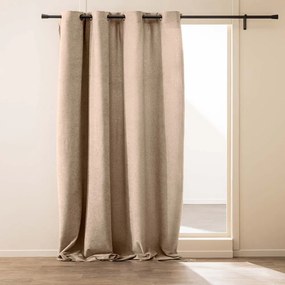 Svetlohnedý záves z materiálu buklé 140x260 cm Winona – douceur d'intérieur