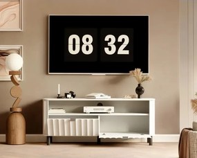 TV skrinka ONUR 137cm biela