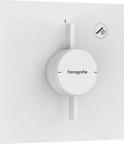 Hansgrohe DuoTurn E, batéria pod omietku pre 1 spotrebič, biela matná, HAN-75617700