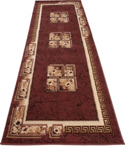 TA Koberec 4489B HNEDÝ ATLAS PP Rozmer: 100x250 cm