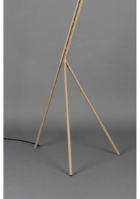 Svetlohnedá stojacia lampa s textilným tienidlom (výška 150 cm) Murphy – Dutchbone