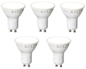 Sada 5 inteligentných LED žiaroviek GU10 biela 7W 700 lm 3000K