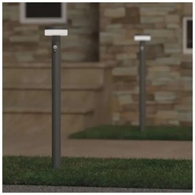 LED solárna lampa so senzorom LED/2W/3,7V 1200 mAh IP44 80 cm