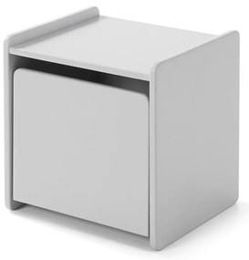 Sivý nočný stolík Vipack Kiddy