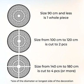 Drevená mandala - Symbol harmónie pre Váš domov I SENTOP PR0342