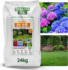 Záhradná močovina Dusíkové hnojivo na Travu Trávnik Tui Kvety ihličnanov 24 kg