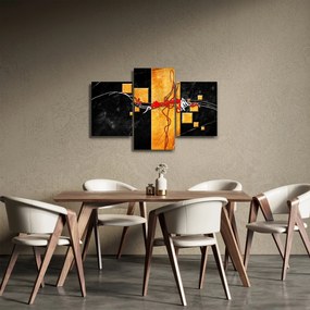 Abstraktný obraz - Tanečnice (90x60 cm)