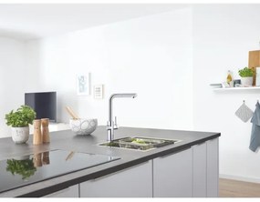 GROHE 31539000 - Drezová batéria BLUE HOME L-výpusť lesklý chróm