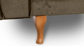 Kreslo Panama 1, hnedá (Monolith 09)