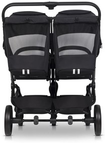 Súrodenecký kočík EasyGo Echo Ebony Black