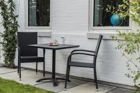 Balkónový set Ristorante + 2x ratanová stolička Paris