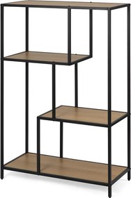 Noela Knižnica regál ARCANA 114x77 prírodná