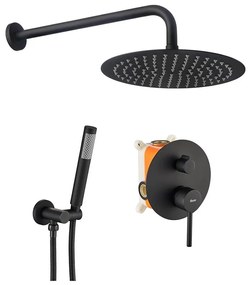 REA-P4100 - Sprchová súprava s podomietkovou batériou LUNGO čierna