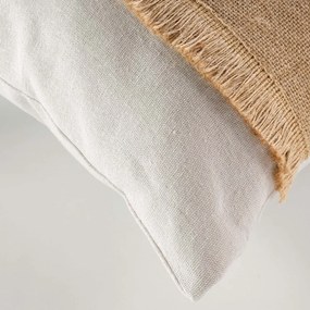 Dekoračný vankúš s prímesou juty 45x45 cm Rico – douceur d'intérieur