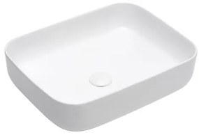 Umývadlo na dosku SAT Infinitio 50x39 cm mat bez otvoru pre batériu SATINF5039M, 1 ks