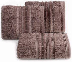 BAVLNENÝ UTERÁK ROMEO SADA 6KS 50X90 CM BORDOVÁ