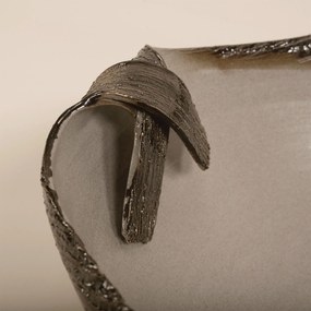 Rea Handmade Art, keramické umývadlo na dosku 490x440x180 mm, béžová, REA-U6326