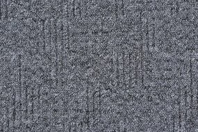 AKCIA: 160x160 cm Metrážny koberec Globus 6024 tmavo šedý - Bez obšitia cm