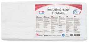 NEW BABY Bavlnené plienky NEW BABY 60x80 cm STANDARD 10 ks