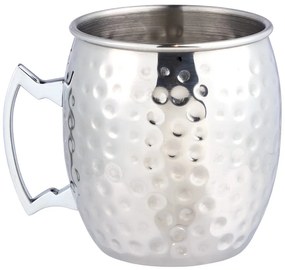 MOSCOW MULE Pohár tepaný 470 ml - strieborná