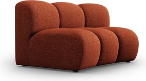 Modul pohovky v tehlovej farbe (stredový diel) Lupine – Micadoni Home