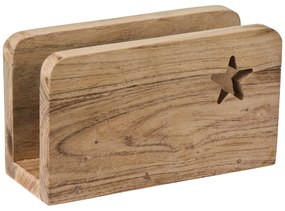 Ib Laursen Drevený stojan na obrúsky Star Acacia