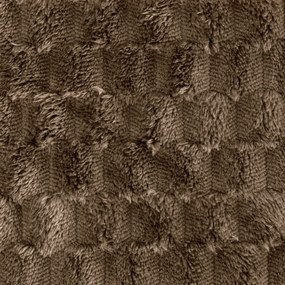 DEKA Z MIKROFLANELU CINDY6 150X200 CM TMAVOHNEDÁ