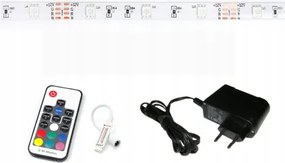 RGB LED pásik 5050 2,5m IP20 + diaľkové ovládanie KIT
