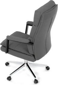 Kancelárska stolička sivá KA-D8104 GREY