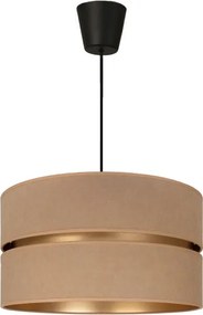Brilagi - Luster na lanku DUO-DUO 1xE27/60W/230V pr. 40 cm béžová/zlatá